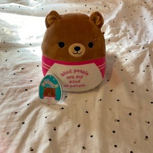 Squishmallow/“ kind people are my kind of people” “Hilary” good condition